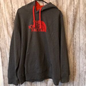 Gray North Face Sweatshirt